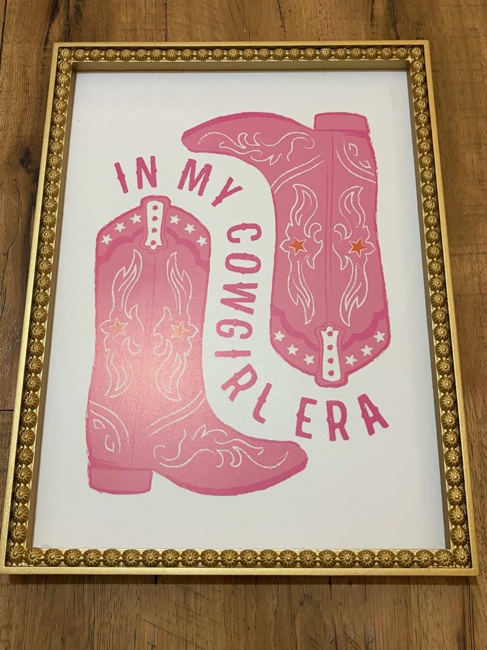 Ashland Vegas Cowgirl 'In My Cowgirl Era' Framed Wall Decor